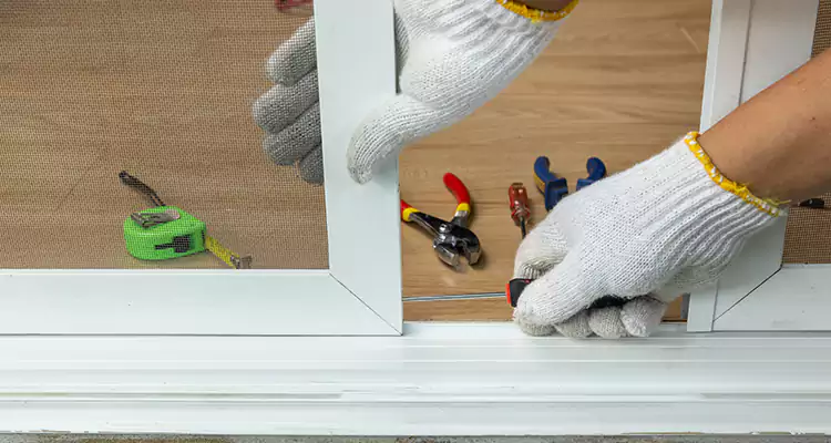Sliding Glass Door Off Rails Repair in Palm Bay, FL